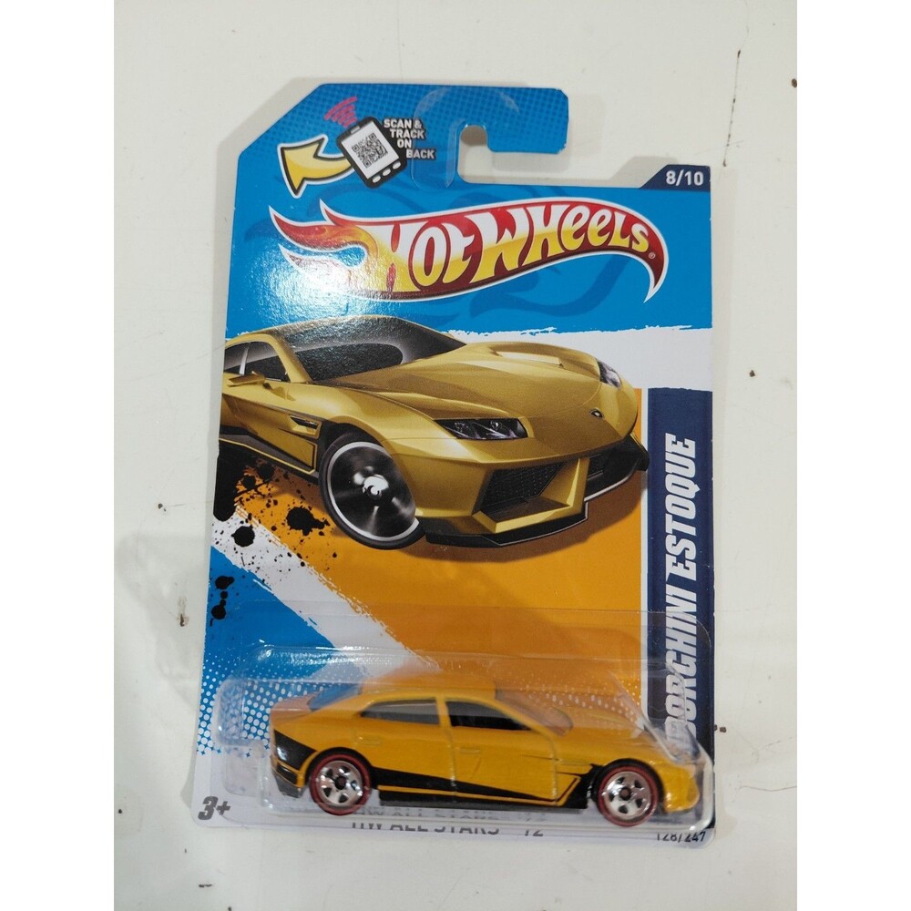 NIP Hot Wheels All Stars 12 1:64 Diecast Lamborghini Estoque Supercar
